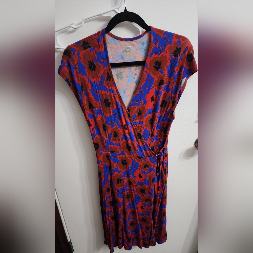 Muse Threads Poppy Wrap Dress